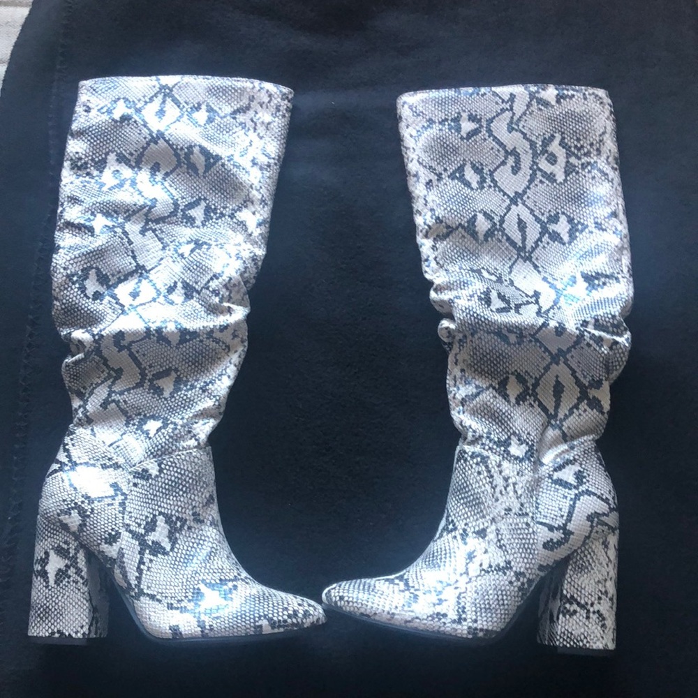 Nordstrom Rack snake print boot